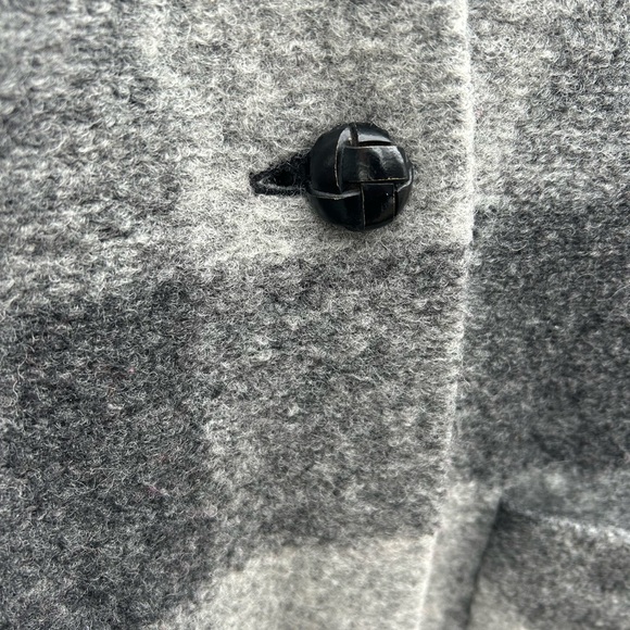 Wilfred Free Grey Plaid Off Duty Jacket, Small - Picture 8 of 11